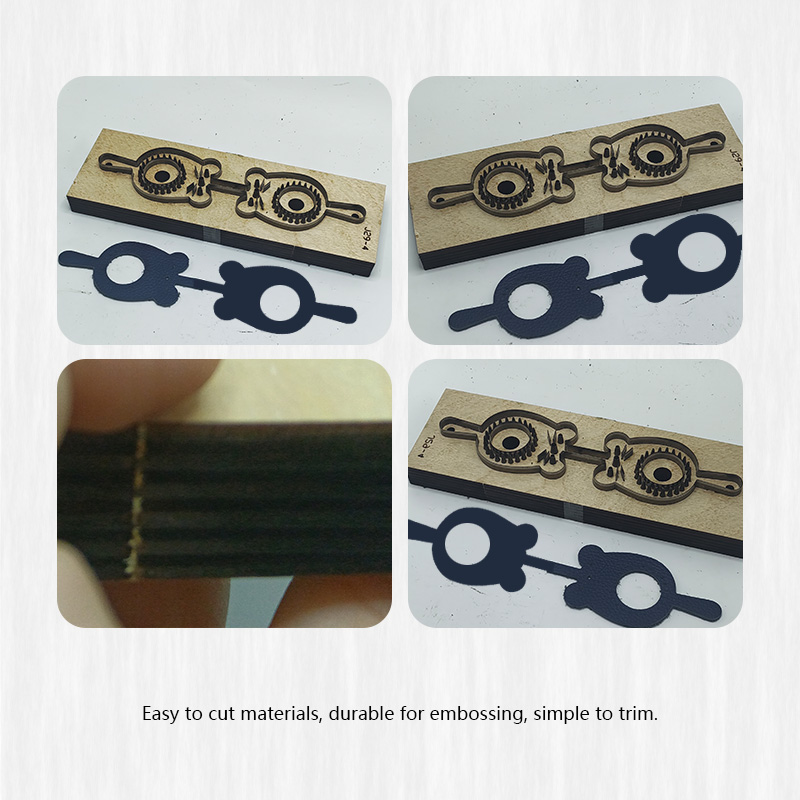 Cetakan Pemotong Kulit DIY Uku - Leatherwork Templates ulasan dan harga
