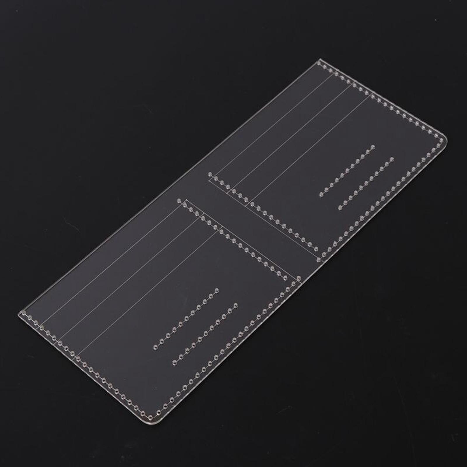 Stensil Pola Tas Kartu Dompet  - Leatherwork Templates ulasan dan harga