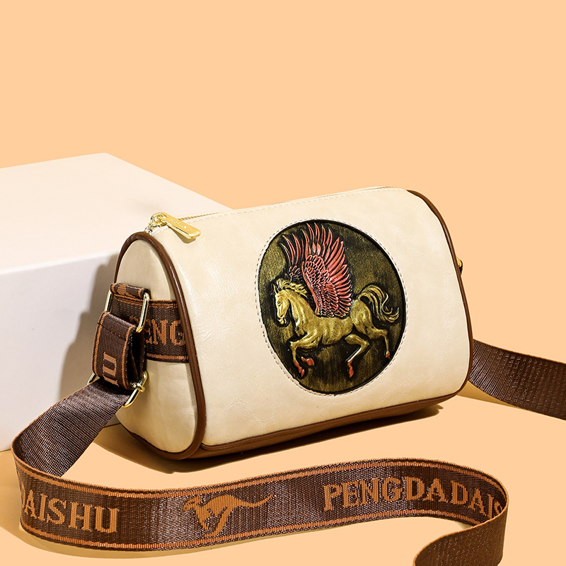 Tas Bahu Kulit Bunga Timbul Re - Leatherwork Flowers ulasan dan harga