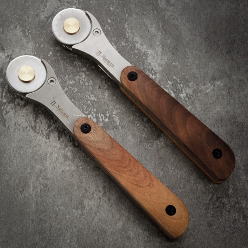Pisau Rol Logam Kecil Baja Tah - Round Knife Leatherwork ulasan dan harga