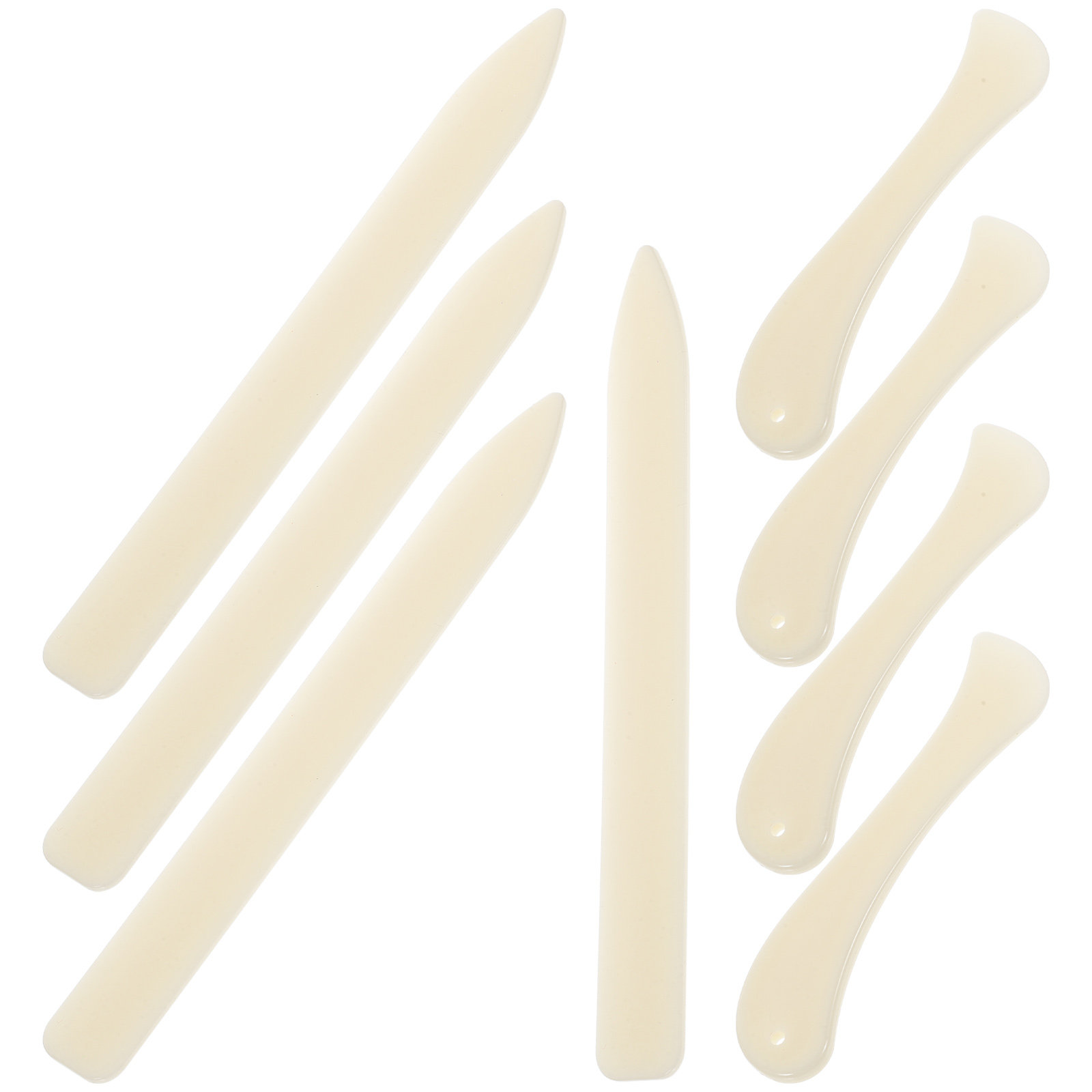 8Pcs Alat Lipat Kertas Plastik - Bone Folder Tool ulasan dan harga