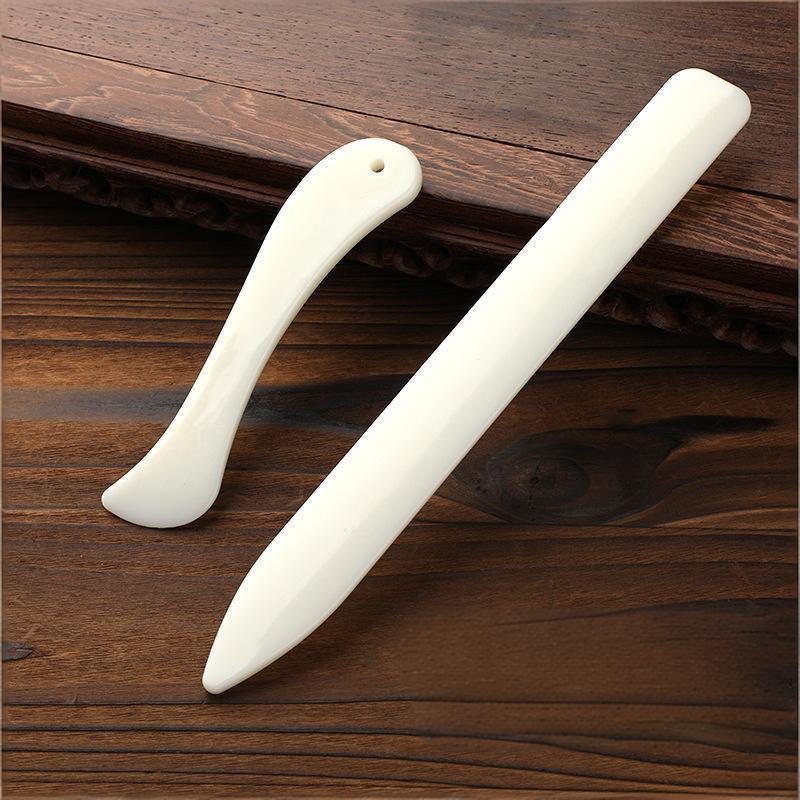 2Pcs Alat Lipat Kulit Tahan Au - Bone Folder Tool ulasan dan harga