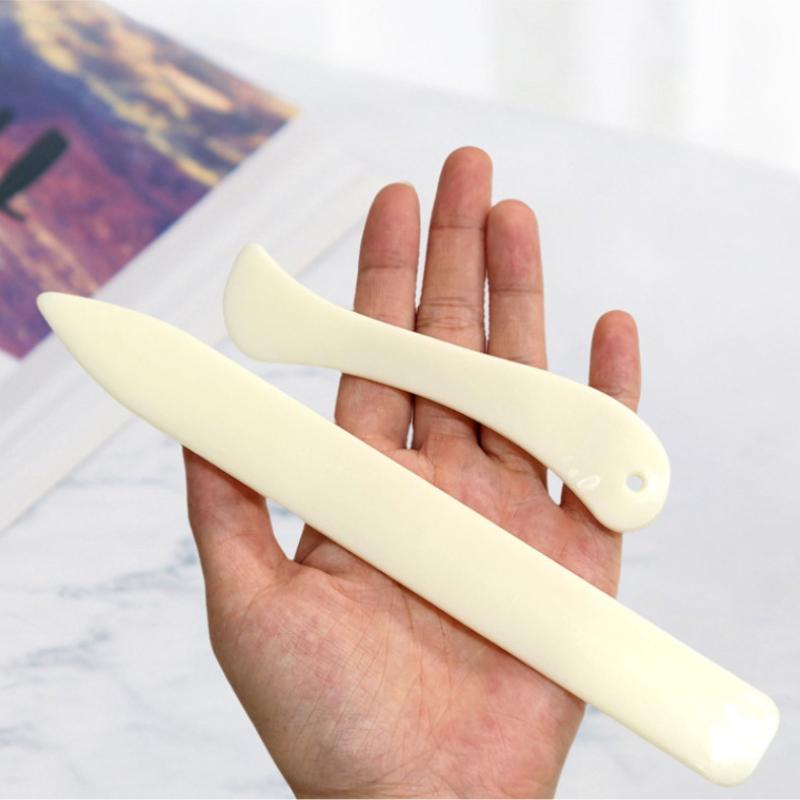 2Pcs Alat Lipat Kulit Tahan Au - Bone Folder Tool ulasan dan harga