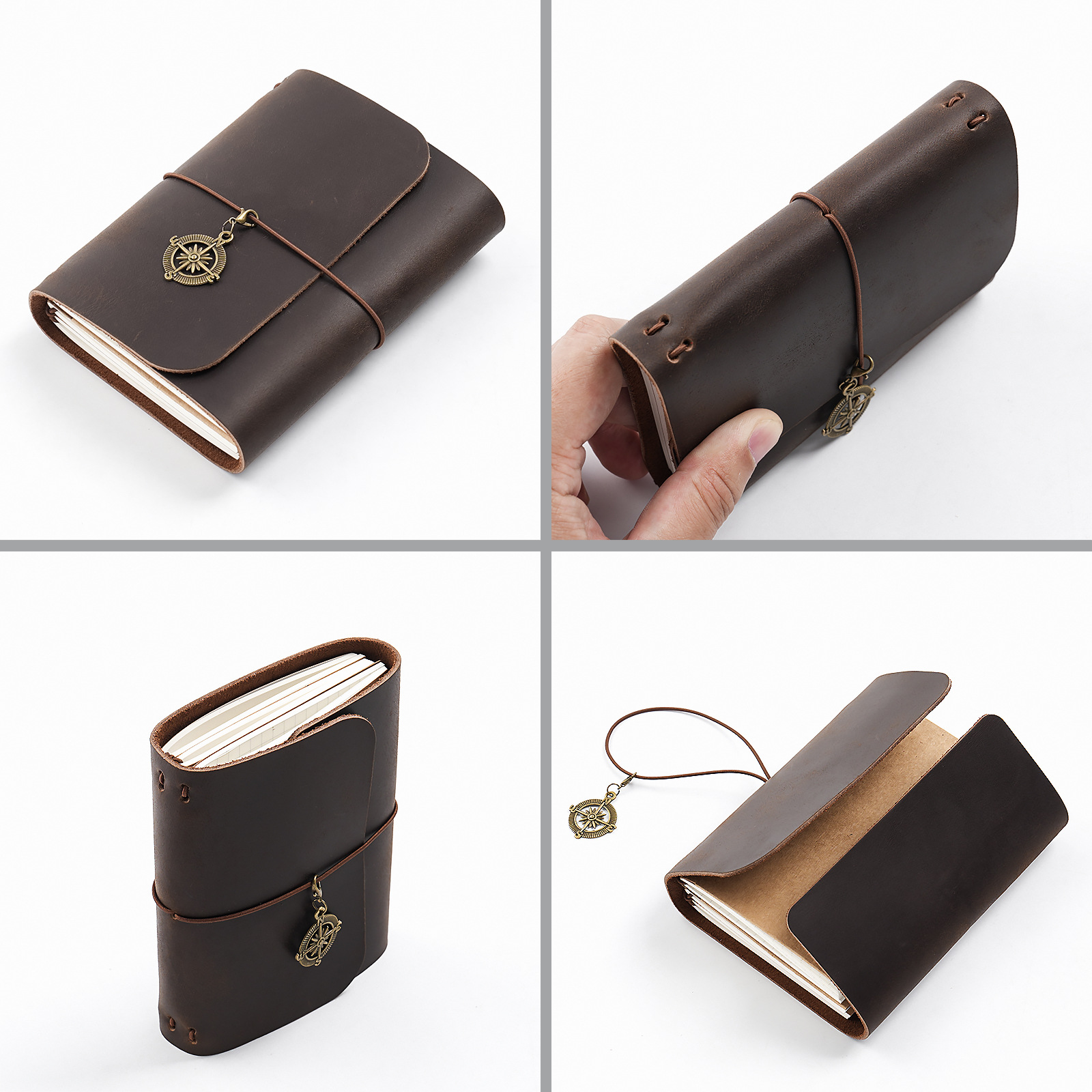 Buku Catatan Perjalanan Lipat  - Leather Work Notepad ulasan dan harga