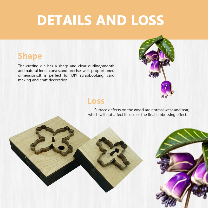 Cetakan Pisau Kulit Motif Bung - Leatherwork Flowers ulasan dan harga