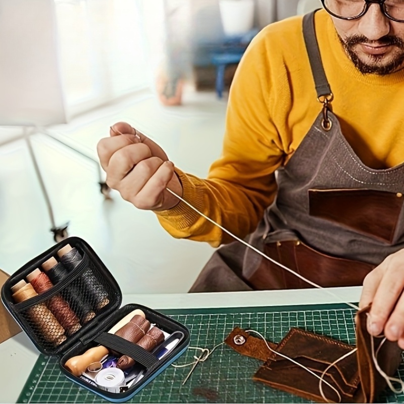 Perlengkapan Menjahit Kulit, P - Leatherwork Thread ulasan dan harga