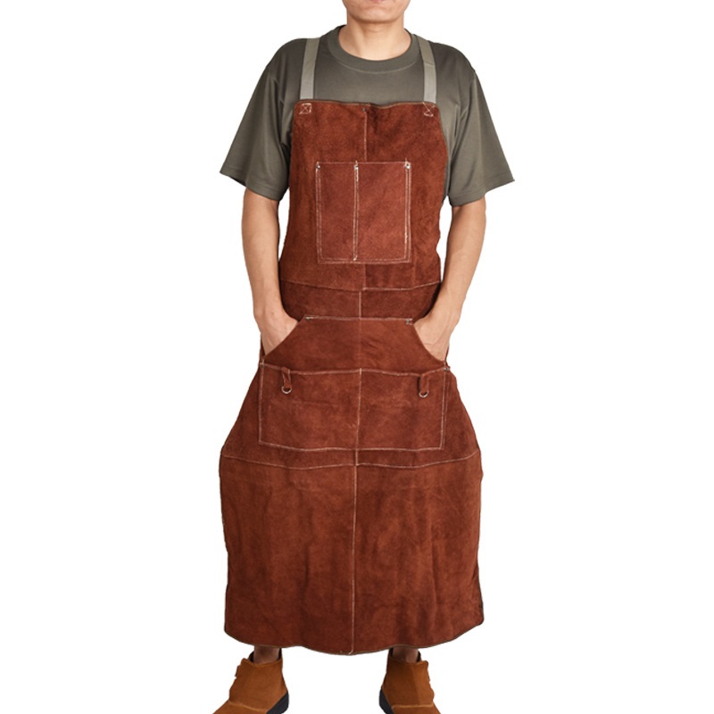 Setelan Las Kulit Sapi Celemek - Leather Work Overalls ulasan dan harga