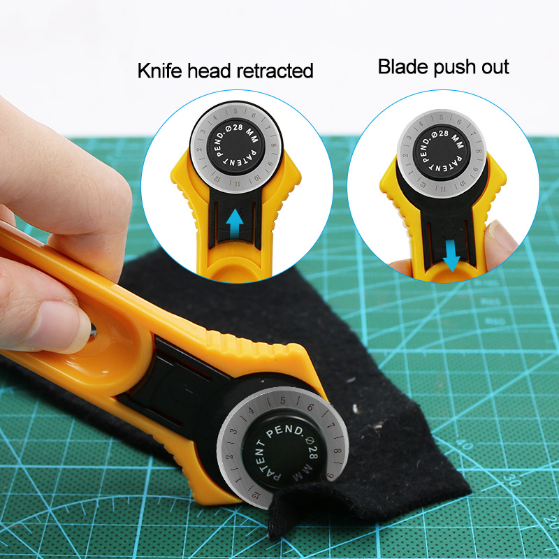 Pisau bulat roda Roller tambal - Round Knife Leatherwork ulasan dan harga