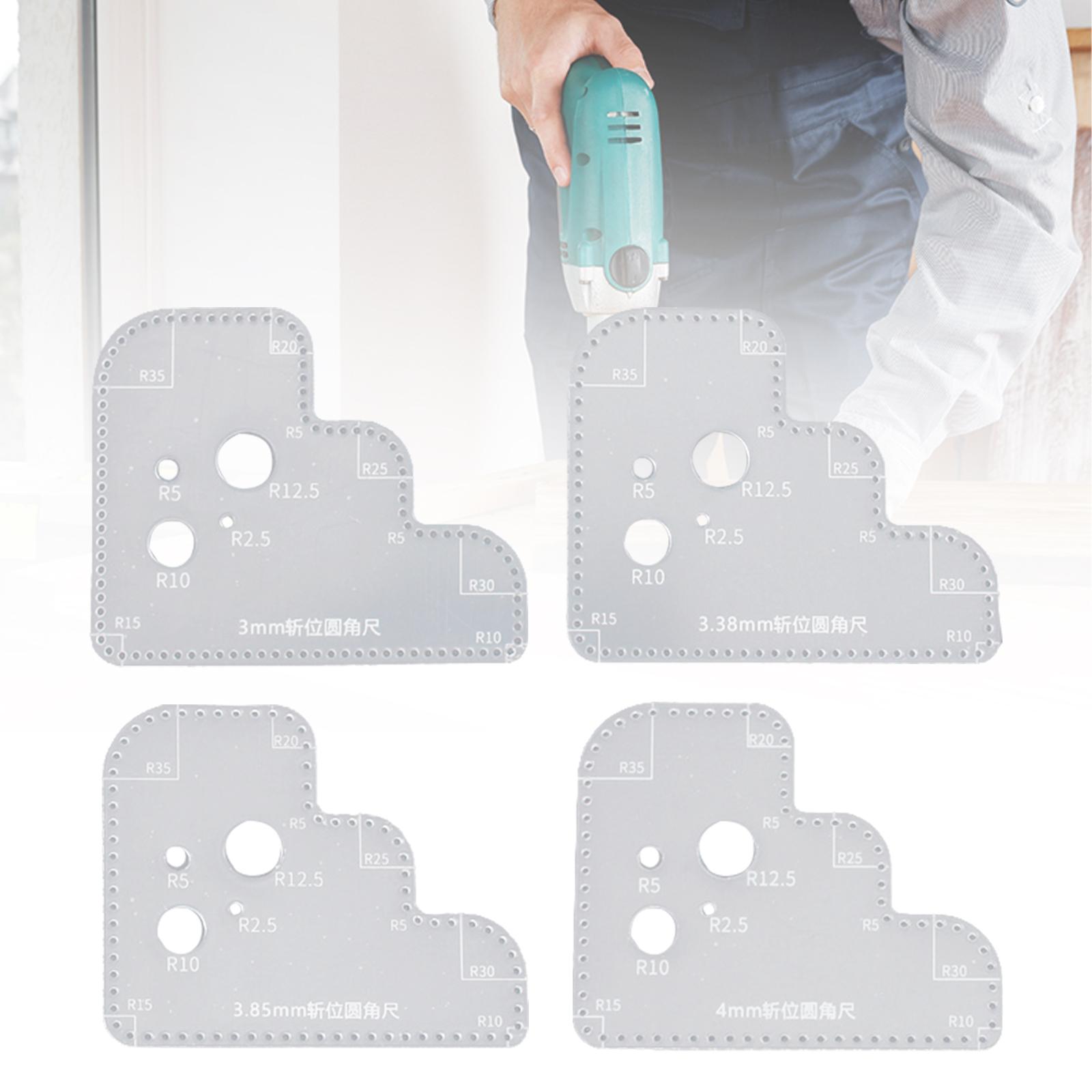 Templat Lingkaran Akrilik Tran - Leatherwork Templates ulasan dan harga
