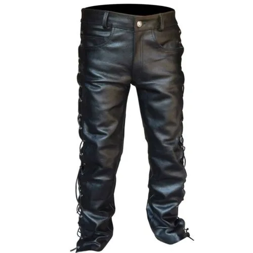 Celana Abad Pertengahan Pria G - Leather Work Pants ulasan dan harga