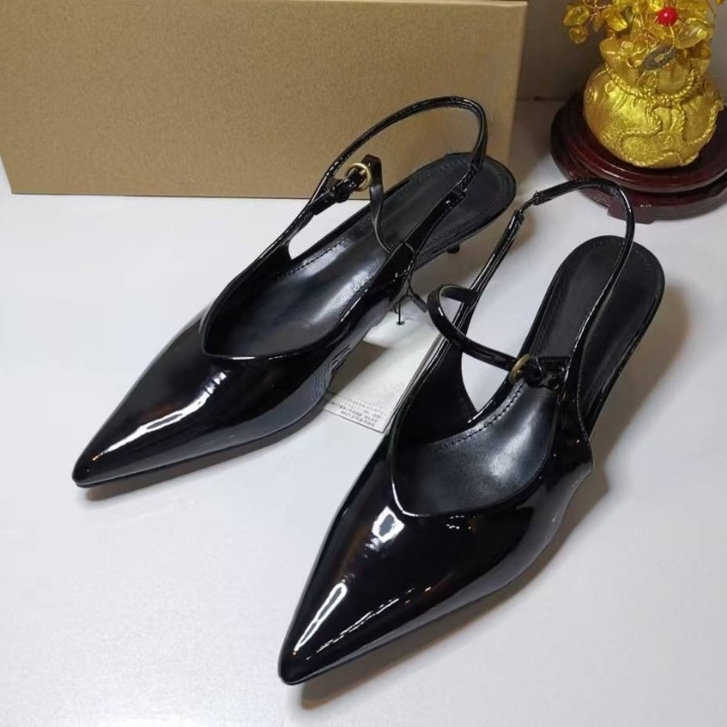 Sepatu Wanita Hak Sedang Model - Leatherwork Belt ulasan dan harga