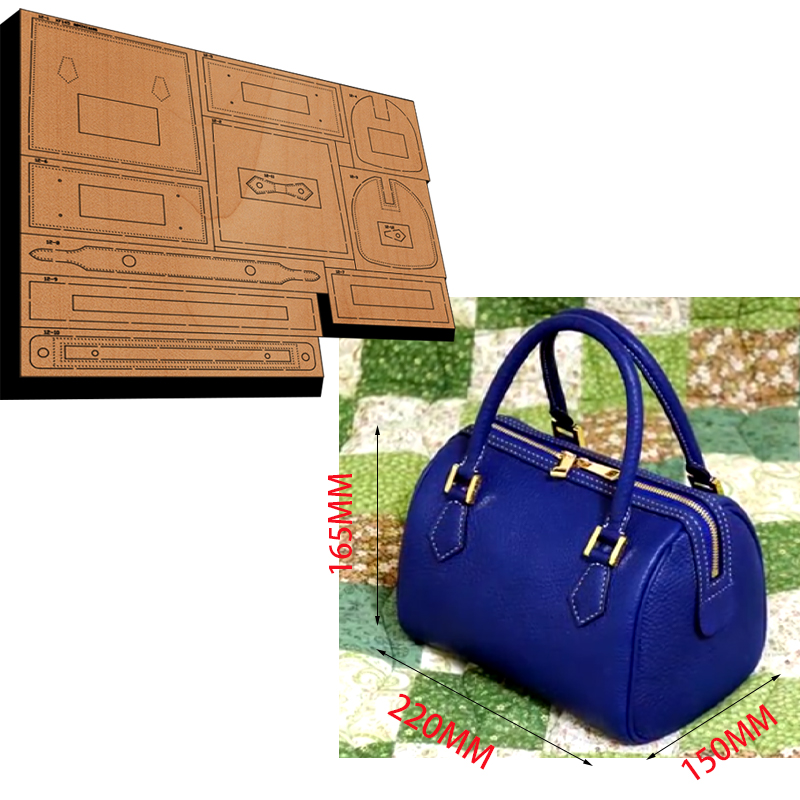 Cetakan Tas & Dompet Kayu XF14 - Leatherwork Flowers ulasan dan harga