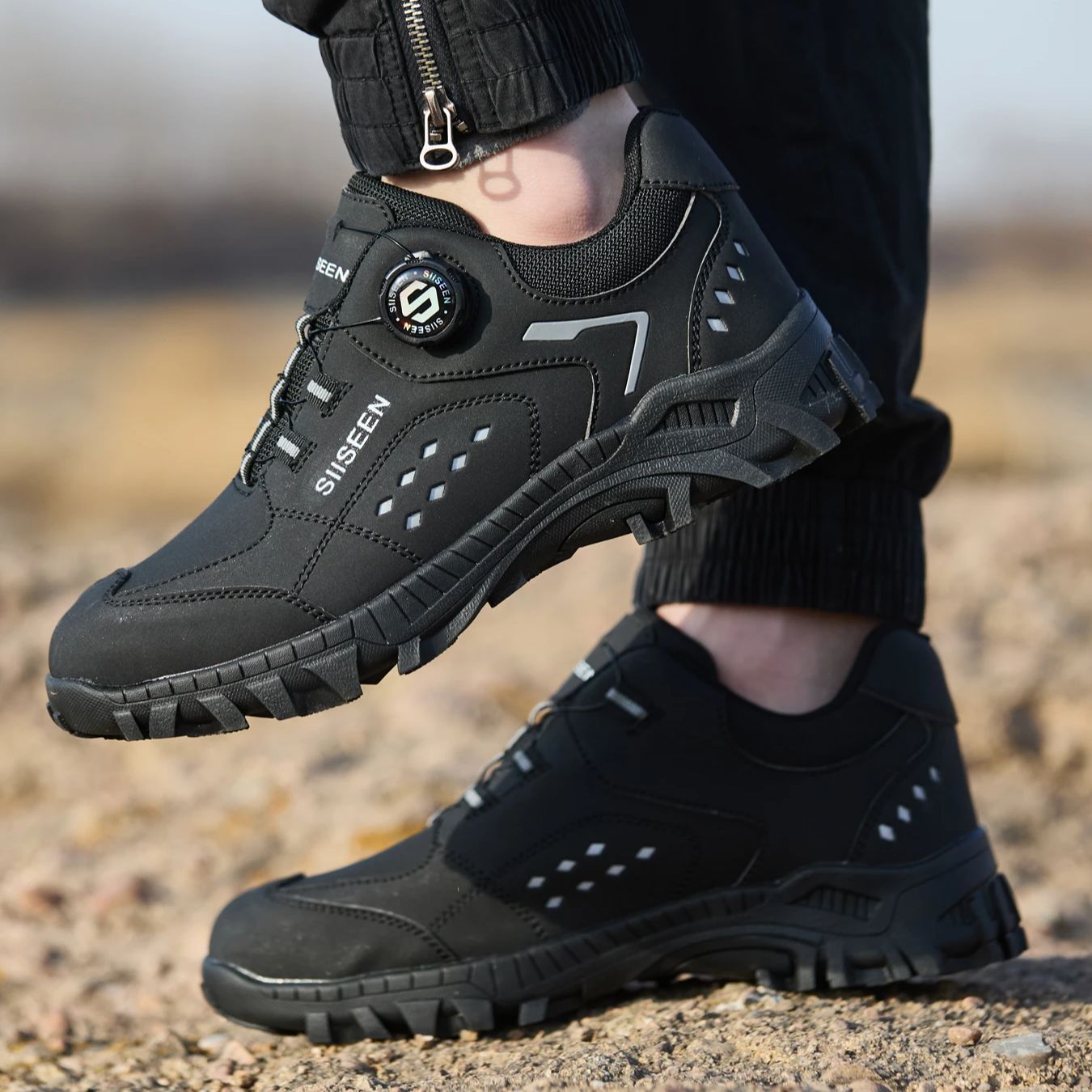 Sepatu Safety Kepala Baja Pria - Leatherwork Workshop ulasan dan harga