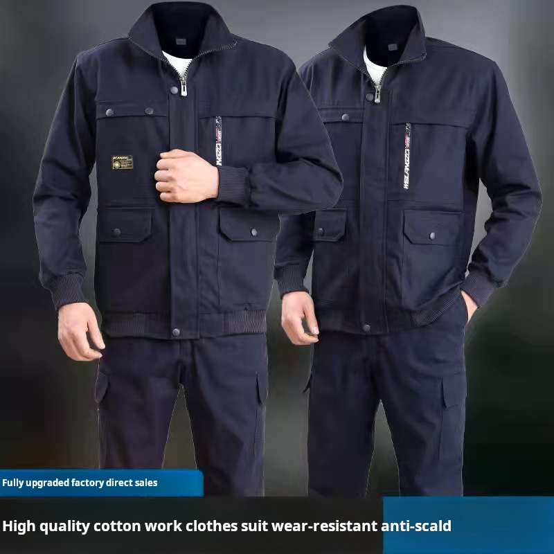Pakaian Pelindung Kerja Pria,  - Leather Work Overalls ulasan dan harga