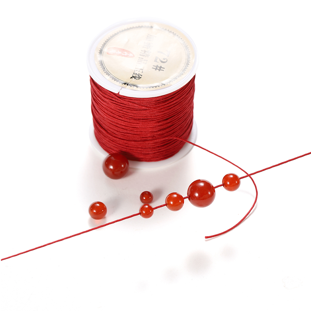 Gelang tali simpul Cina, benan - Leatherwork Thread ulasan dan harga