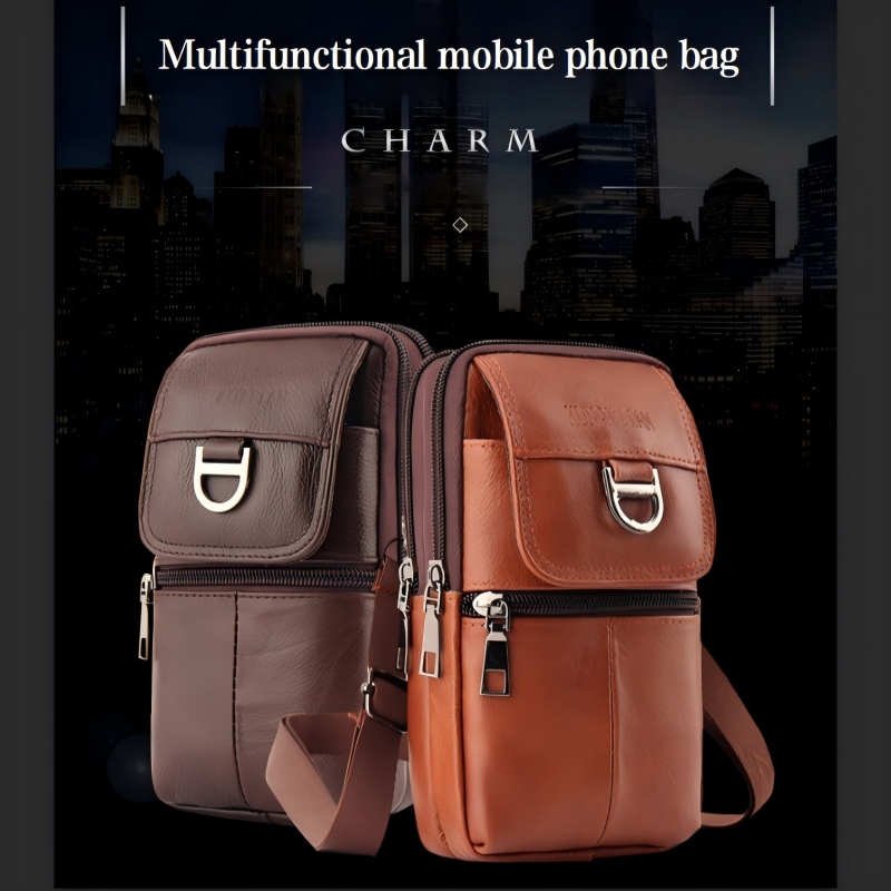 Tas Pinggang Kulit Pria - Tas  - Leatherwork Belt ulasan dan harga