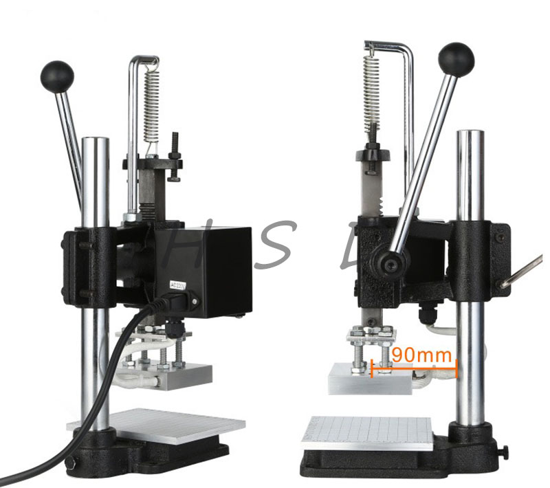 Mesin Press Panas Manual denga - Leatherwork Manual ulasan dan harga