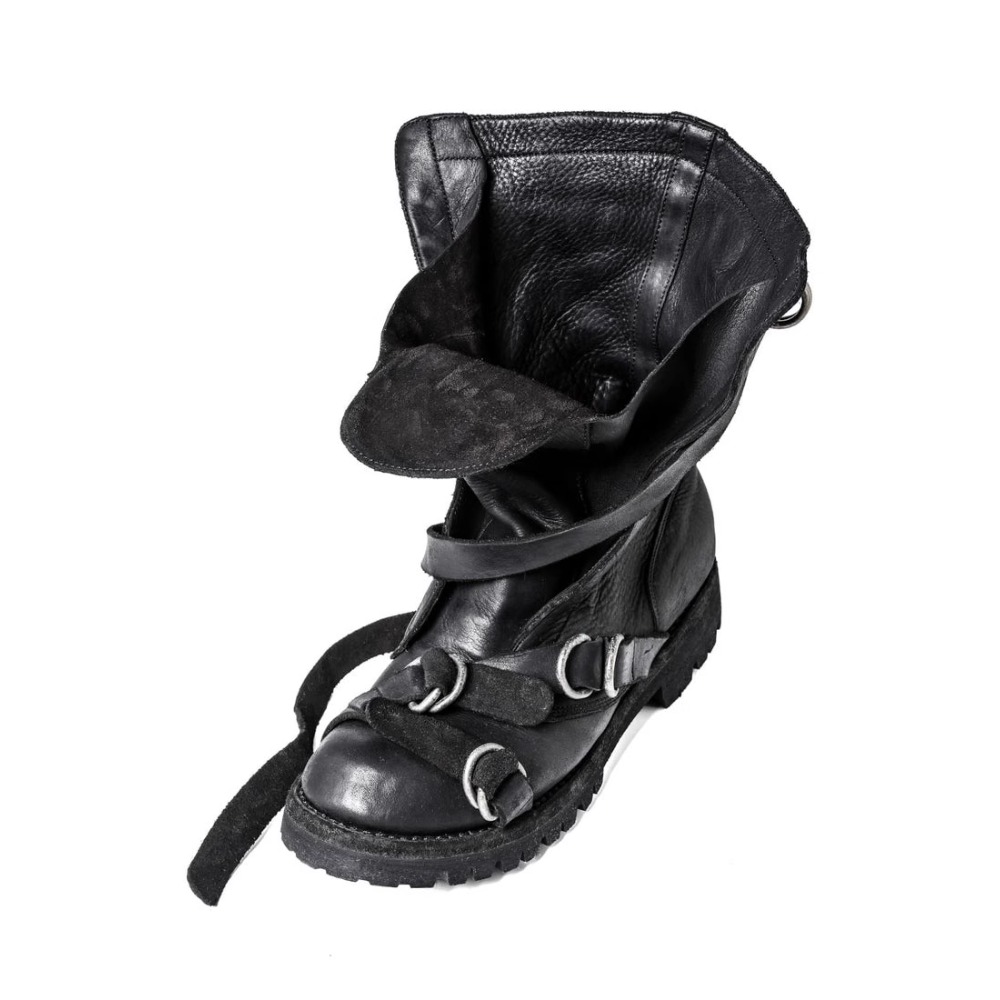 Sepatu Bot Motor Kulit Pria Se - Leatherwork Belt ulasan dan harga